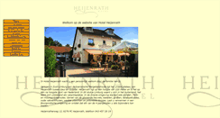 Desktop Screenshot of hotelheijenrath.com