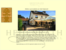 Tablet Screenshot of hotelheijenrath.com